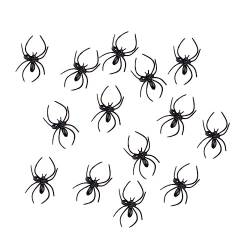 UPKOCH 100St realistischer Spinnenring the hallow halloween hellloween party geschenke kunststoffringe Spinne Spinne Geschenke für Kinder Festival Ringspinne leuchtend Requisiten Zubehör von UPKOCH