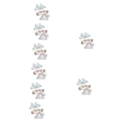 UPKOCH 16 Stk Spitzenstirnband Diademe für Mädchen Haargummi mit Strasssteinen stirnbänder haarspangen Haargummis Haarschmuck Spitzenperlen-Stirnbänder Perlenkopfbedeckung Schal von UPKOCH