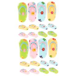 UPKOCH 24 Stk Flip-flops-zubehör Cartoon-handwerk Ab Kristallperlen Diy-dekore Charme Beobachten Verschönerung Haarclip-charme Ohrring Charme Mini Handy Harz Kind von UPKOCH