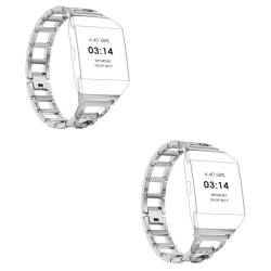 UPKOCH Armband 2st Uhrarmband Uhrenarmband Für Frauen Anschauen Diamant Fräulein Uhrenarmband Tauschen von UPKOCH