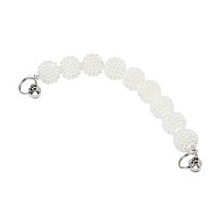 UPKOCH Perlen Armband Freundschaftsarmbänder Plastik Handyhülle Braut Material Weiß von UPKOCH