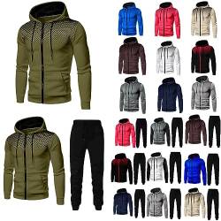 UPOI Hoodie Herren,Pullover Herren Zip up Langarm Hoodie mit Kapuze Kapuzenpullover mit Reißverschluss Sweatjacke Kordelzug Casual Sport Herbst Winter Sweatshirt Kapuzenjacke Kapuzenpulli Jacke von UPOI