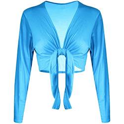 Up Town Damen Bolero Blau Türkis von UPTOWN