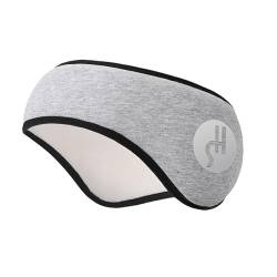 UQMIQURA Sport Stirnband, Winter Stirnbänder für Damen und Herren, Ohrenwärmer Dehnbar Stirnband Sport Fleece Ohrenschützer Thermal Headband beim Jogging, Laufen,Wandern,Fahrrad (Grau) von UQMIQURA