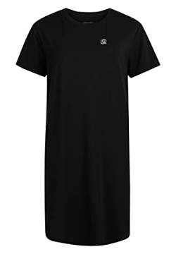 URBAN QUEST Damen Urban Quest Dress Bamboo Black Night Shirt, Schwarz, L EU von URBAN QUEST
