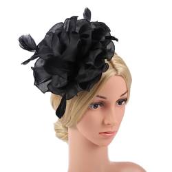 20er-Jahre-Haarschmuck Vintage-Feder-Stirnband Feder-Stirnband Fascinator-Stirnband Fascinator-Flapper-Stirnband mit Kristall für Damen Party Kunst-Dekoration von URFEDA