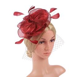 20er-Jahre-Haarschmuck Vintage-Feder-Stirnband Feder-Stirnband Fascinator-Stirnband Fascinator-Flapper-Stirnband mit Kristall für Damen Party Kunst-Dekoration von URFEDA