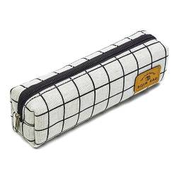 Federmäppchen Pencil Case,Schachbrett Stiftetasche Stiftemappe Briefpapier Pouch Stifte Etui Mäppchen,Studenten,Jungen Teenager, Unisex Federtasche Schulmäppchen Schuletui für Mädchen Jungen von URFEDA