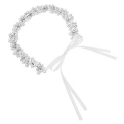 Zink-Stirnbänder mit Strass-Accessoires, die Blumen, Kopfbedeckung, Stoff, Hochzeit-Stirnband, Haar-Accessoires, Haarband for Frauen, Haar-Accessoires for Braut-609 von URSUN