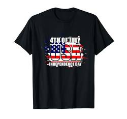 4th Of July USA Independence Day T-Shirt von USA Patriotic Apparel Unabhängigkeitstag