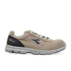 Diadora Herren Run Text Low S1P SRC ESD, C8149 Sand Sand, 46 EU von UTILITY DIADORA