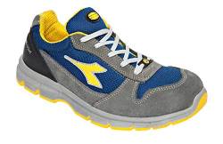 Diadora Unisex Run Text Low S1P SRC ESD, Castle Rock/Insignia Blue, 35 EU von UTILITY DIADORA