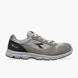 Utility Diadora Unisex Run Text Low S1P SRC ESD, Grigio Castello/Grigio ALLUMINIO, 43 EU von UTILITY DIADORA