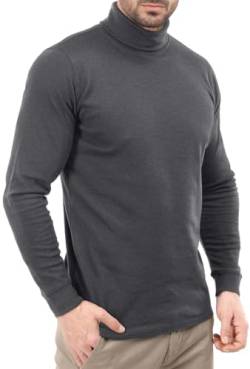 Utopia Wear Herren Sweater T-Shirt, dunkelgrau, XL von UTOPIA DEALS