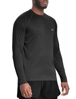 Langarmshirt Herren UV T-Shirt UPF 50+ Sport Sonnenschutz Für Outdoor Surfen Laufen Angeln Wandern Gym von UUE