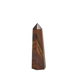 UYCUODLUY Geschenk Naturkristallstein Braun Tigerauge Säule Home Decor Natursteine ​​PEIQIYIN (Size : 7-8cm) von UYCUODLUY