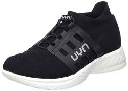 UYN Damen 3D Ribs Tune Sneaker, Black/Charcoal, 35 EU von UYN