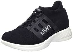 UYN Damen 3D Ribs Tune Sneaker, Black/Charcoal, 38 EU von UYN