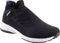 UYN Damen Free Flow Master Sneaker, Black/Carbon, 38 EU von UYN