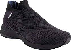 UYN Damen Free Flow Master Sneaker, Black/Carbon, 41 EU von UYN