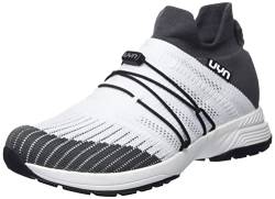 UYN Damen Free Flow Tune Sneaker, White/Grey, 35 EU von UYN