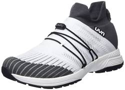 UYN Damen Free Flow Tune Sneaker, White/Grey, 36 EU von UYN