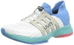 UYN Damen WASHI XC Turquoise Sole Sneaker, Weiß Blau, 38 EU von UYN