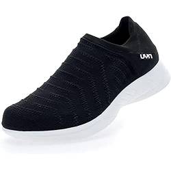 UYN Herren 3D Ribs Sneaker, Black/Charcoal, 40 EU von UYN