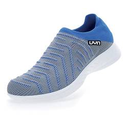 UYN Herren 3D Ribs Sneaker, Grey/Blue, 46 EU von UYN