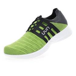 UYN Herren 3D Ribs Tune Sneaker, Green Lime/Charcoal, 39 EU von UYN
