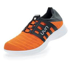 UYN Herren 3D Ribs Tune Sneaker, Orange/Black, 39 EU von UYN