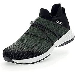 UYN Herren Free Flow Tune Sneaker, Militärgrün, 47 EU von UYN