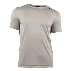 UYN Herren Freemove Technical Roundneck T-Shirt, Pearl Grey/Anthracite, S von UYN