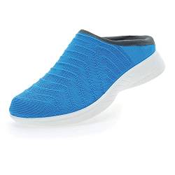 UYN Herren Sabot 3D Ribs Sneaker, Aqua/Charcoal, 39 EU von UYN