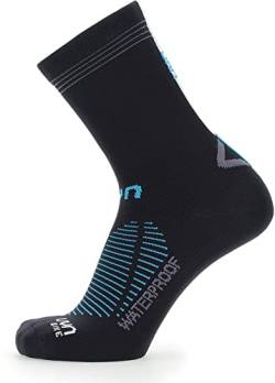 UYN Herren Socken-S100249 Socken, Black/Turquoise, 39/41 von UYN