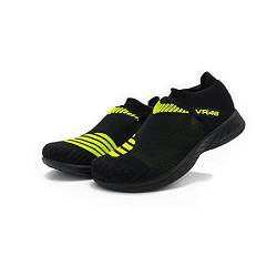 UYN Herren Vr 46 Casual Sneaker, Black/Yellow, 44 EU von UYN