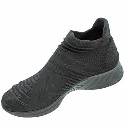 UYN Herren X-Cross Shoes Sole Laufschuhe, Optical Black Black, 43 EU von UYN