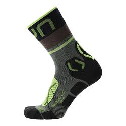 UYN M Trekking One Merino Socks Grün - Merino Atmungsaktive komfortable Herren Wandersocken, Größe 39-41 - Farbe Green von UYN
