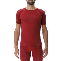 UYN Men's EVOLUTYON UW SH_SL T-Shirt, Anspruchsvolles Rot/Bordeaux/Bordeaux, Medium von UYN