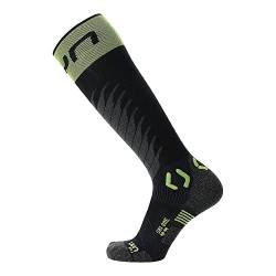 UYN SKI ONE MERINO Socken Herren schwarz/grau von UYN