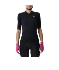 UYN Women's Biking AIRWING OW Short_SL. T-Shirt, Schwarz Schwarz, X-Large von UYN