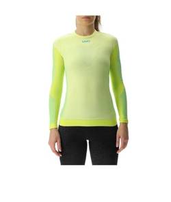 UYN Women's Running PB42 OW Long_SL T-Shirt, Limettengelb/Schwefelfeder, X-Large von UYN