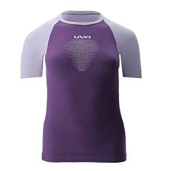 UYN Women's Running Tempo Run OW Short_SL T-Shirt, Lila/Helllila, X-Large von UYN