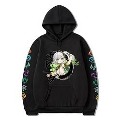 Anime Genshin Impact Hoodie Nahida Cosplay Kostüm Langarm Pullover Sweatshirt für Unisex von UYTON