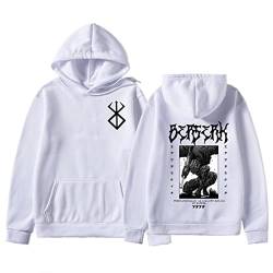 UYTON Berserk Hoodie Herren/Frauen Langarm Hoodies Anime Guts Pullover Kordelzug Sweatshirt von UYTON