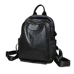 UZOURI Damen Leder Casual Daypack Rucksäcke Mädchen Handtaschen Schultaschen Gepäcktaschen von UZOURI