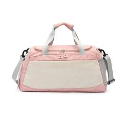 UZOURI Damen Sporttaschen Handtaschen Sportgepäcktaschen Reisetaschen for Herren Reisetaschen Umhängetaschen ( Color : Pink ) von UZOURI
