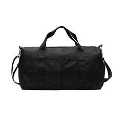 UZOURI Damen Sporttaschen Reisetaschen for Herren Reisetaschen Umhängetaschen Handtaschen Sportgepäcktaschen ( Color : Black ) von UZOURI