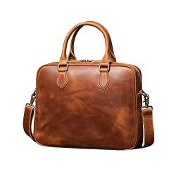 UZOURI Herren-Business-Laptoptaschen aus Leder, Aktentaschen, Umhängetaschen, Tragetaschen, Messenger-Taschen, Handtaschen, Reisetaschen von UZOURI