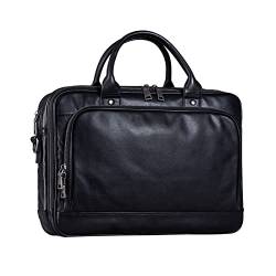 UZOURI Herren-Handtaschen aus Leder, Umhängetaschen, Reisegepäck, Messenger-Taschen, Business-Aktentaschen, lässige Tagesrucksäcke von UZOURI